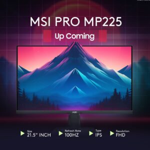 MSI PRO MP275 E2 27-inch IPS Gaming Monitor